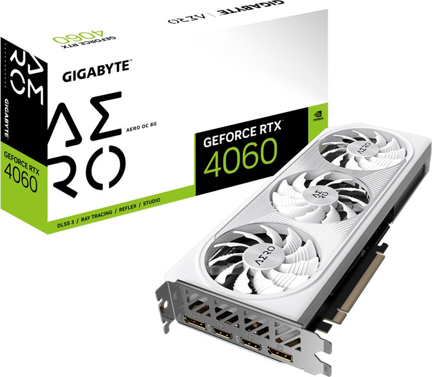 Gigabyte GeForce RTX 4060 AERO OC 8G